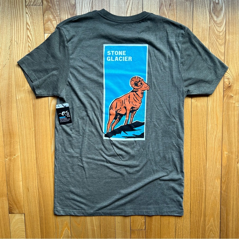 Stone Glacier Sunset Ram T Shirt Men’s